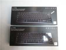 BRYDGE C-TYPE Wireless Keyboard USB-C Rechargeable Tested Lot of 2 picture
