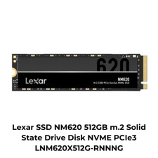 Lexar SSD NM620 512GB m.2 Solid State Drive Disk NVME PCIe3 LNM620X512G-RNNNG picture