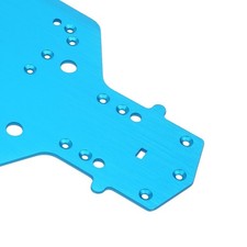 Aluminum Alloy Chassis Bottom Plate Replacement Upgrade Parts for HSP 94122 1/10 picture