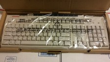 COMPAQ KB-9963 NEW NIB 123130-001 122659-006 DOM Wired Keyboard PS/2 Tan Color picture