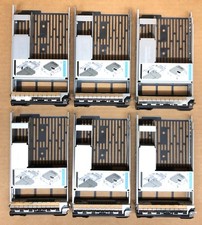 LOT OF 6 | Dell PowerEdge HDD Tray & 3.5