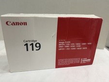 Genuine Canon 119 Black Standard Yield Print Toner Cartridge New Sealed picture