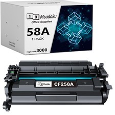 1PK With Chip CF258A 58A Toner Cartridge For HP LaserJet Pro M404n M404dn M404dw picture
