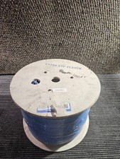 TSCables TS-PBC/6A-BL Cat6a Plenum Unshielded Twisted Pair Cable 1000 ft. Blue picture