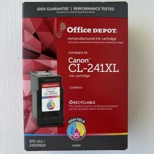 Office Depot Ink High-Yield Tricolor Ink Comparable To Canon CL-241XL ✅ picture