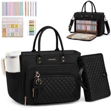 Lovevook Large Bible Bag Black 15.6 Inch Laptop picture