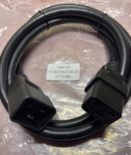 Lot Of 5 Power Cord IEC320 C19 to IEC320 C20 6FT 12AWG Heavy Duty NEW NeverUsed picture