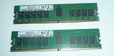 Samsung 32GB (2 x 16GB) PC4-2666V DDR4 ECC Server Memory M393A2K43BB1-CTD7Q picture