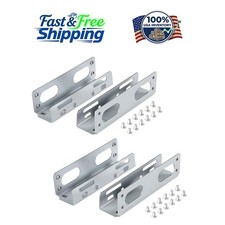 Effortless HDD/SSD Upgrade Kit - 2 Pack Mounting Brackets for 5.25 Bays picture