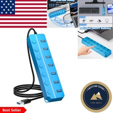 Versatile USB 3.0 Hub with 7 Ports & 3.3ft Cable - Ideal for Multiple Devices picture