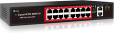 16-Port POE Switch with 2 Gigabit Uplinks, 240W, 250m Range, Plug & Play picture