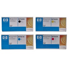 Genuine HP Toner 314A Q7560A Q7561A Q7562A Q7563A Set of 4 For HP LJ 3000 picture