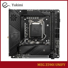 FOR MSI MEG Z590I UNIFY DDR4 64GB LGA1200 11th Gen Mini-ITX Motherboard picture