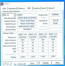 MTA8ATF1G64AZ-2G6E1 Micron 8GB 1Rx8 PC4-2666V DDR4 Desktop RAM Memory picture