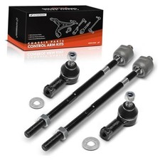 Set of 4, Front Inner Outer Tie Rod End Kit, Compatible with Mitsubishi picture
