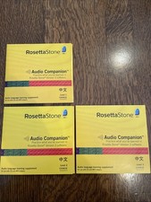 Rosetta Stone Chinese Mandarin Level 1-3 Audio Companion Use w/CD & MP3 Player picture
