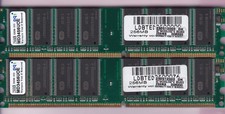 512MB 2x256MB PC-2700 PQI MD3456UOE DDR-333 DDR1 DESKTOP Ram Memory Kit DIMM picture