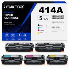 414A W2020A 5PK 2BK 1CMY Toner for M454dw M479fdw M455dn M480f LaserJet Pro picture