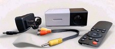 LED Projector TFT LCD 320x240 4:3 Portable Built-In Speaker HDMI USB AV picture