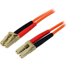 StarTech 50FIBLCLC30 30m Fiber Optic Cable Multimode Duplex 50/125 LSZH LC/LC picture