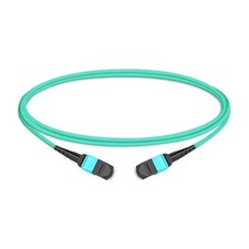 1M‑10M 12‑Core MPO Female to Female OM3 Multimode Trunk Cable LSZH picture