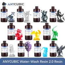 5KG ANYCUBIC UV Photopolymer Water Washable Resin 2.0 for LCD Mono 3D Printer picture