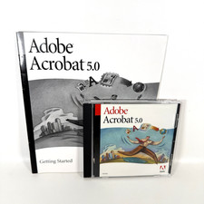 Adobe Acrobat 5.0 for Windows (New - Sealed) with Booklet picture