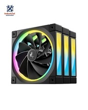 DeepCool FL12R 3IN1 Black 120mm Unique Addressable RGB Reverse Fan  picture