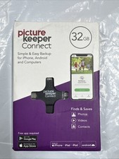 Picture Keeper Connect 32GB Photo Backup Drive iPhone Android Computer - Black picture