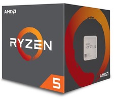 AMD Ryzen 5 1600 Processor AM4 3.6 GHz Precision Boost with Wraith Spire Cooler picture