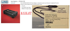 Genuine 60W LIND PA1540-228 DC/DC Power Adapter Panasonic Toughbook PC & Laptop picture