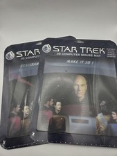 Lot Of HandStands Star Trek 3D Computer Mouse Mat TNG Cpt. Picard Borg USA 1999 picture