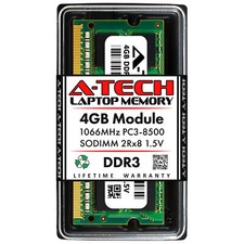 4GB DDR3 PC3-8500 SODIMM (Replacement for Acer LC.DDR00.062) Laptop Memory RAM picture