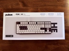 Pulsar PCMK 2 HE TKL 8K White Hall Effect Wired Gaming Keyboard picture