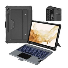 Nillkin Rugged Keyboard Case Samsung Galaxy Tab S8+/S7+/S7 FE 12.4 Open Box picture