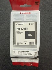 NEW Canon PFI-120BK 4918 Black Ink Tank SEALED Exp 04/2026 picture