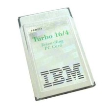 Vintage IBM PCMCIA Turbo 16/4 Token Ring PC Card without Dongle Cable picture
