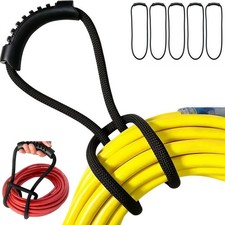 5 Pack 24 Inch Heavy Duty Carrying Strap with Handle, Extension Cord Storage picture