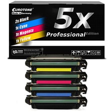 5X Eurotone PRO Toner For HPECOLOR LaserJet Enterprise CM-4540 picture