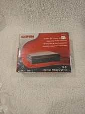 CompUSA 3.5in Internal Floppy Drive 1.44MB IDE/PATA Black PC USB-1350B, SEALED  picture