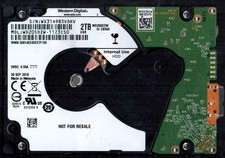 WD20SDZW-11Z3CS0 S/N: WX31A WESTERN DIGITAL 2TB MALAYSIA SEP 2018 picture