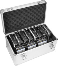 HDD Storage Box Aluminum IP65 Water Resistant Hard Drive Organizer for 2.5 3.5 picture