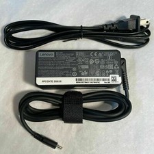 Original Lenovo Laptop Charger AC Power Adapter USB-C Type C Tip 20V 2.25A 45W  picture