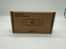 LOGITECH C922X HD PRO WEBCAM FULL HD 1080P/60FPS VIDEO CLEAR AUDIO BLACK NEW picture