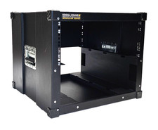Kendall Howard 8U Portable Rack 1920-3-000-08A w/ Relocatable Power Tap picture