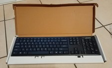 Lenovo 100 Wireless Compact Keyboard Full-Size USB Receiver Silent Keys Black picture