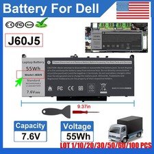 ✅LOT Battery For Dell Latitude E7270 E7470 Series Type J60J5 R1V85 MC34Y 242WD picture