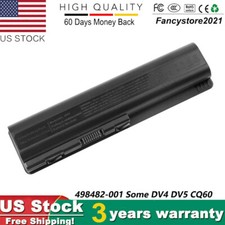  Spare Battery For HP Pavilion DV4-1000 CQ60 CQ61 484170-001 HSTNN-LB72 EV06 picture