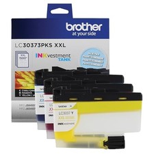 Brother Genuine LC30373PKS, 3-Pack Super High-Yield Color INKvestment Tank picture