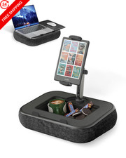 Viozon Kindle Pillow Stand Holder, Phone holder for Bed, Laptop Lap Black picture